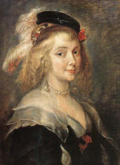 RUBENS, Pieter Pauwel Portrait of Helena Fourment china oil painting image